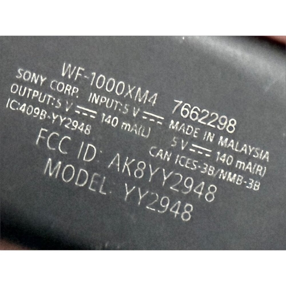 Sony - WF1000XM4 True Wireless Noise Cancelling Earbuds - Black - Picture 9 of 11